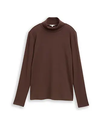 TOM TAILOR | Langarmshirt | braun